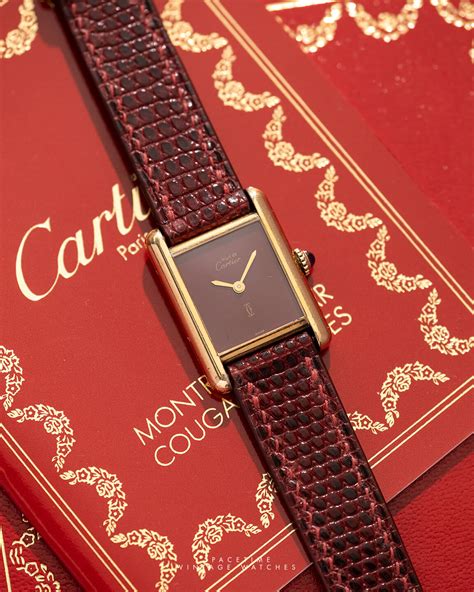 must de cartier burgundy|Must .